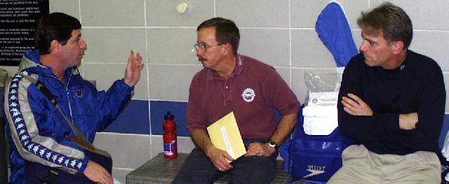 Coaches have a conference